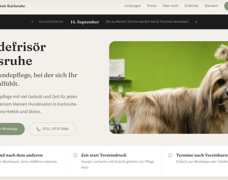 Hundefrisör Karlsruhe